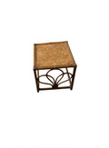 TABLE D’APPOINT EN ROTIN – ANNÉES 70