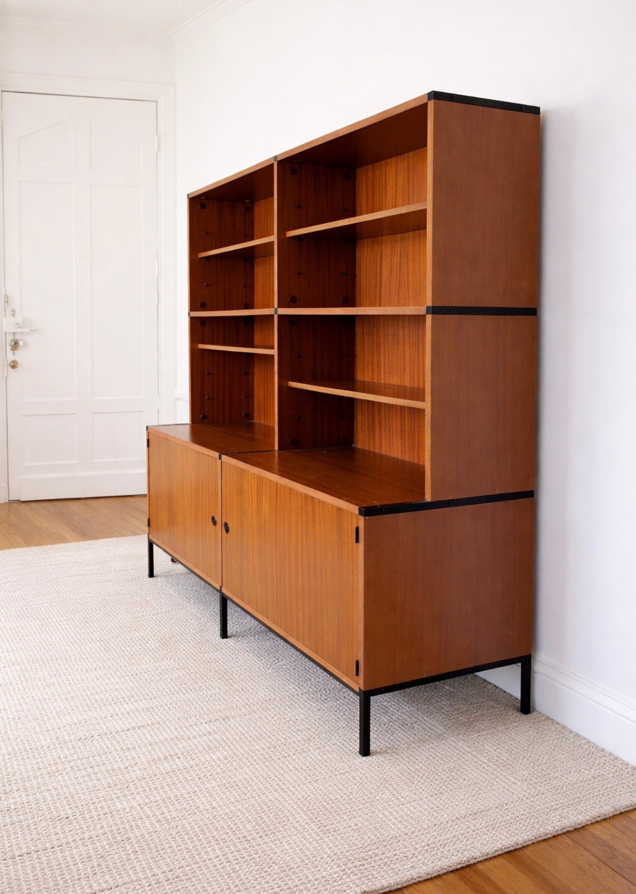 Bibliothèque modulable ARP Mainvielle – années 70