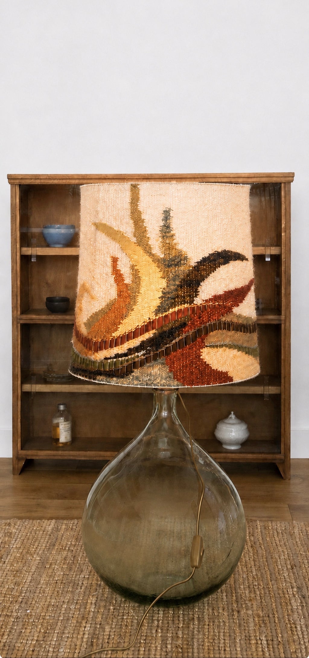 Grande lampe Dame-Jeanne