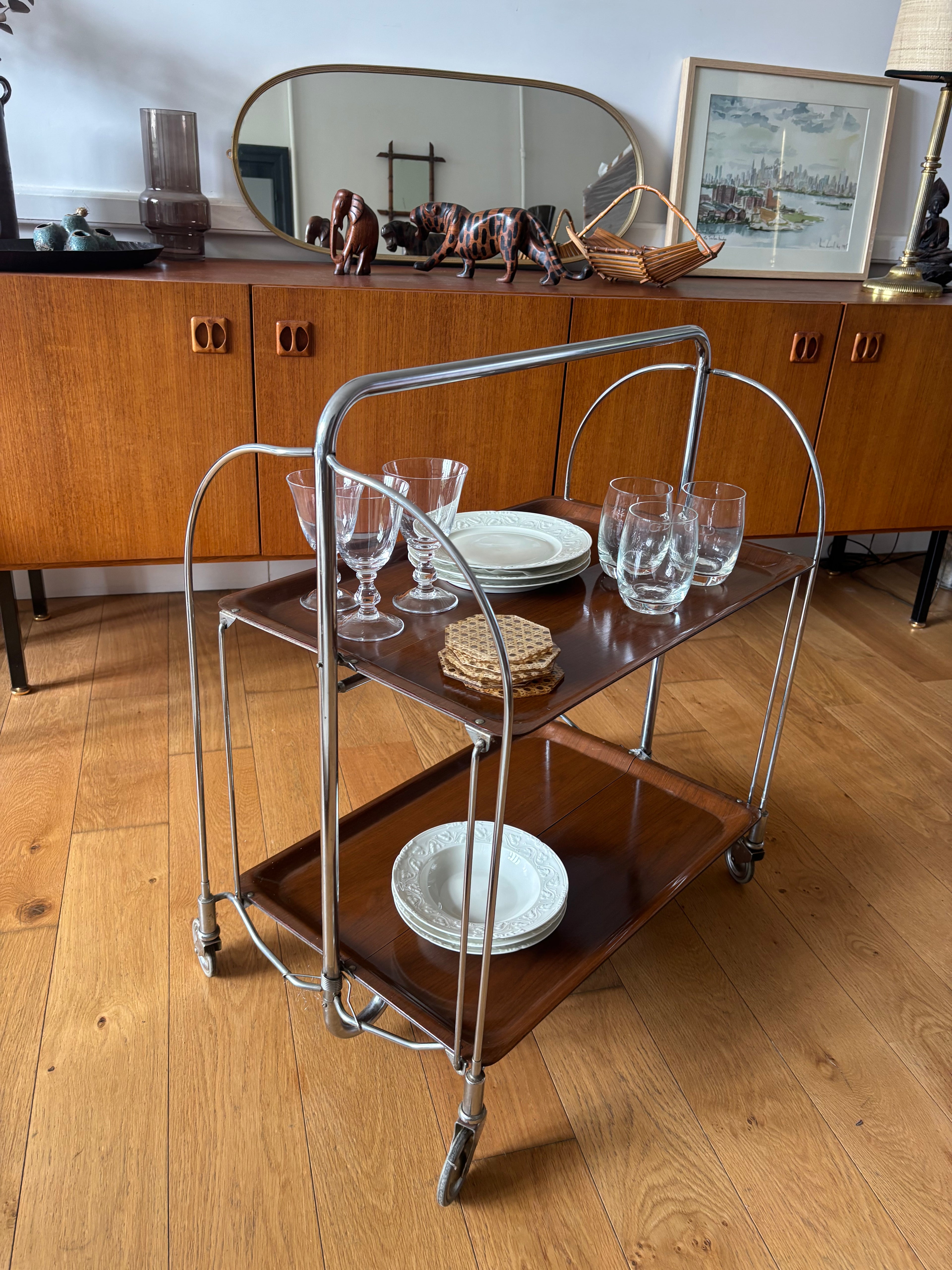 Chariot de bar Gerlinol – années 70