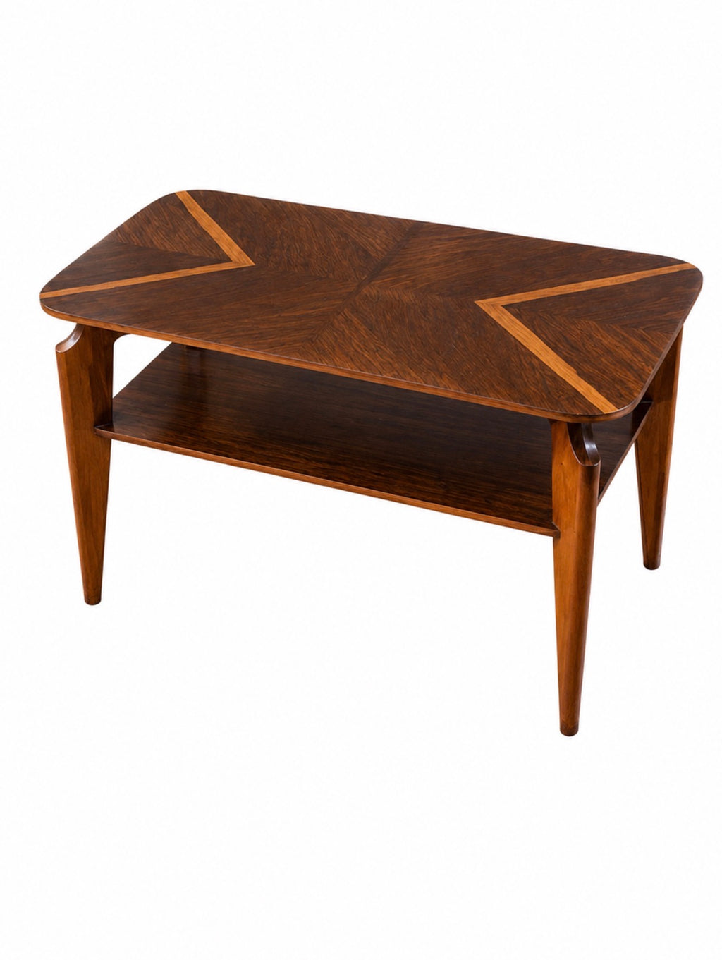 Table d’appoint en bois – années 50/60