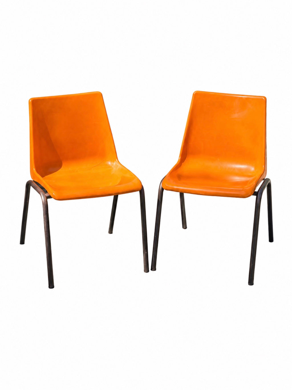 Paire de chaises de collectivité – années 70/80