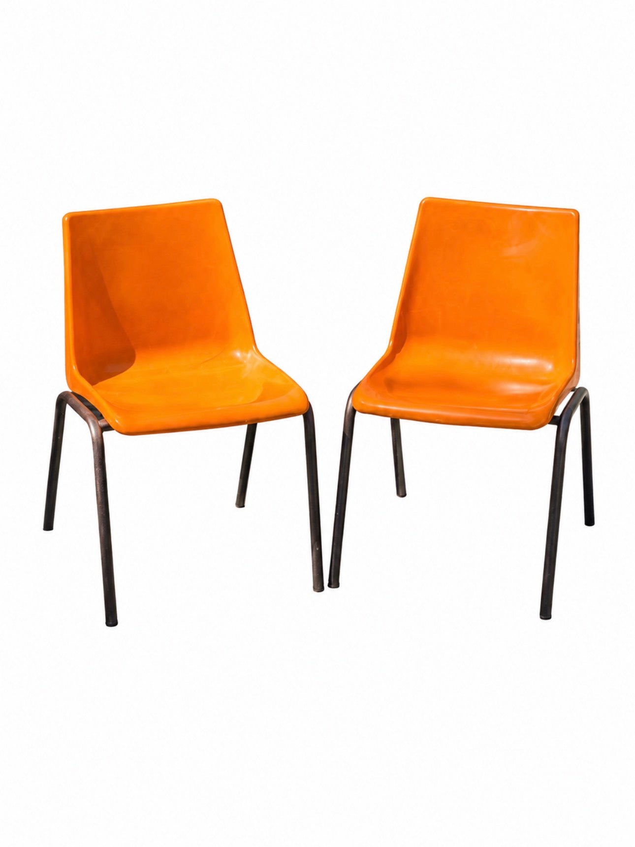 Paire de chaises de collectivité – années 70/80