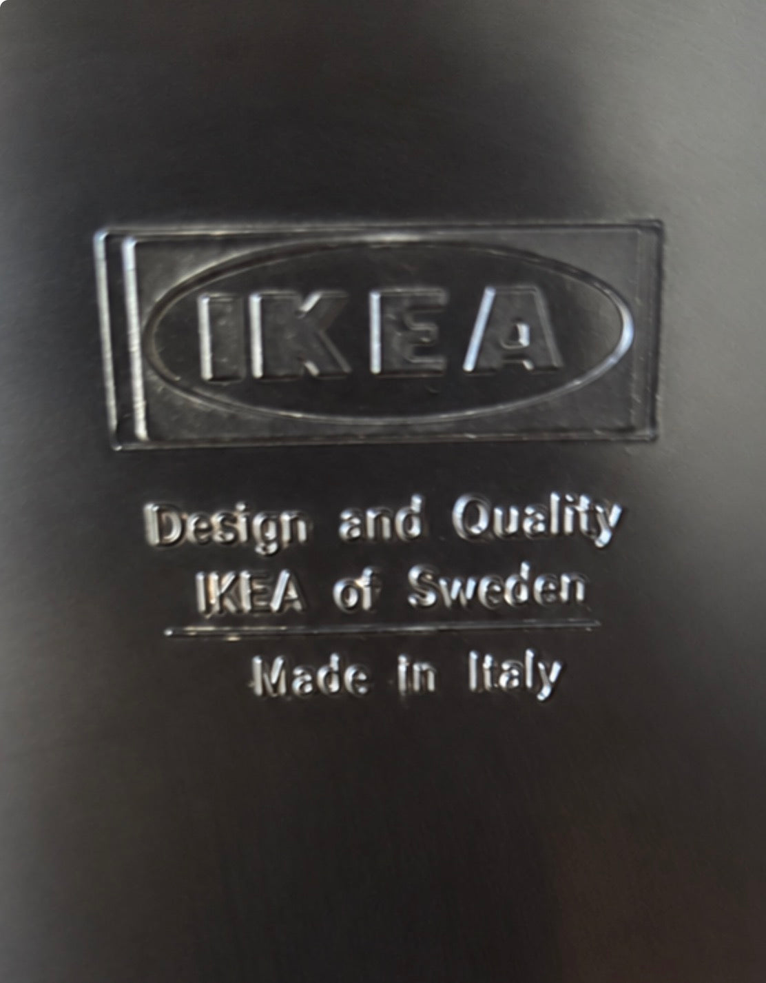4 CHAISES PLIANTES ISAK — NIELS GAMMELGAARD POUR IKEA, 1986