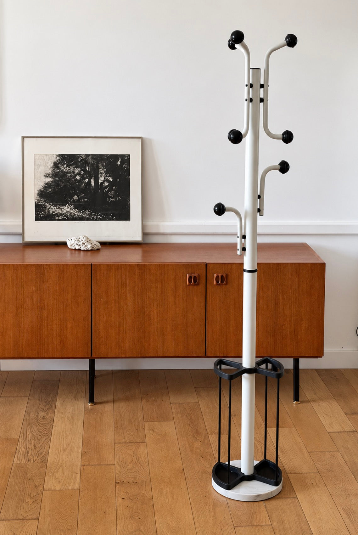 Porte-manteau perroquet – années 1970