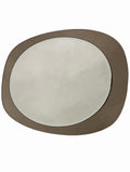 Miroir ovale années 70