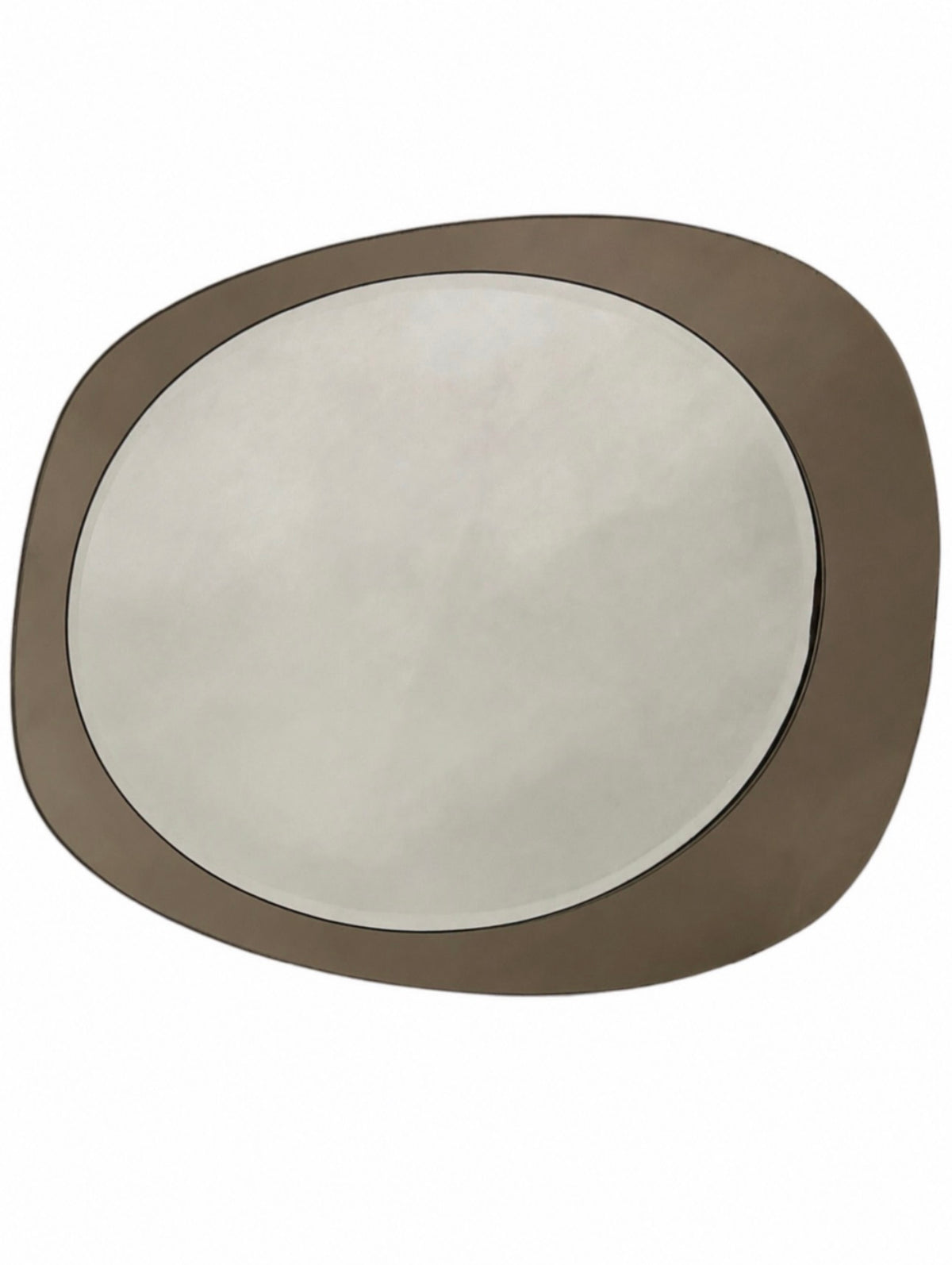 Miroir ovale années 70
