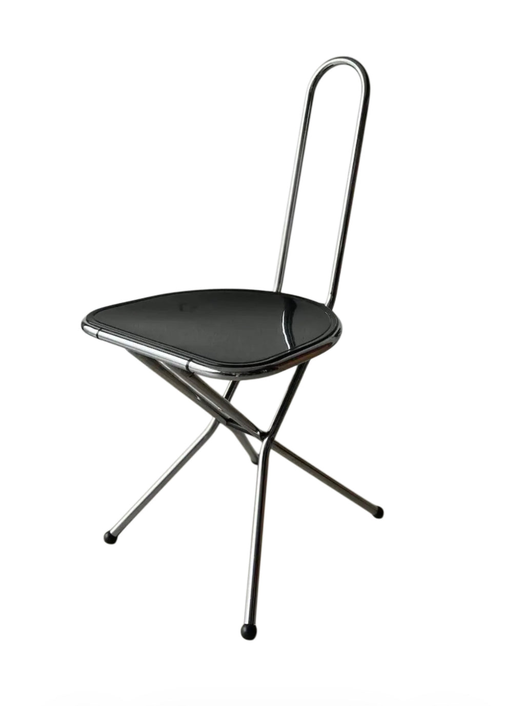 4 CHAISES PLIANTES ISAK — NIELS GAMMELGAARD POUR IKEA, 1986