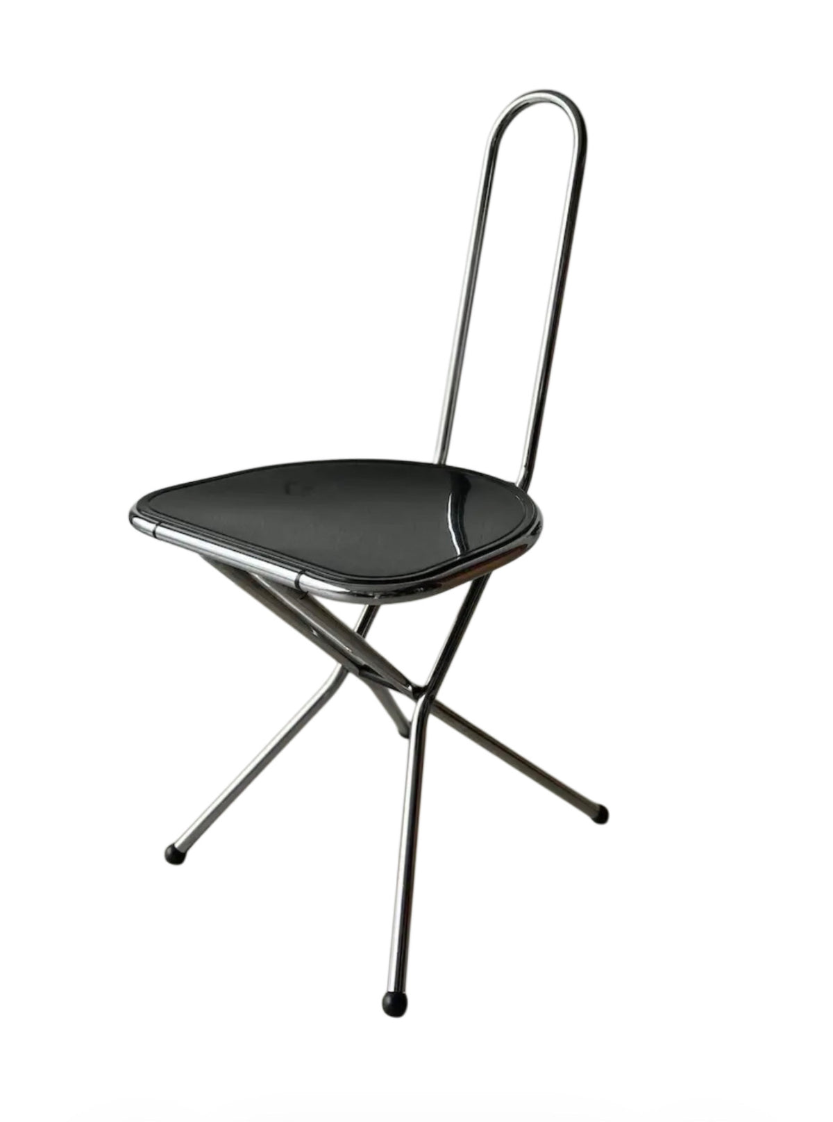 4 CHAISES PLIANTES ISAK — NIELS GAMMELGAARD POUR IKEA, 1986